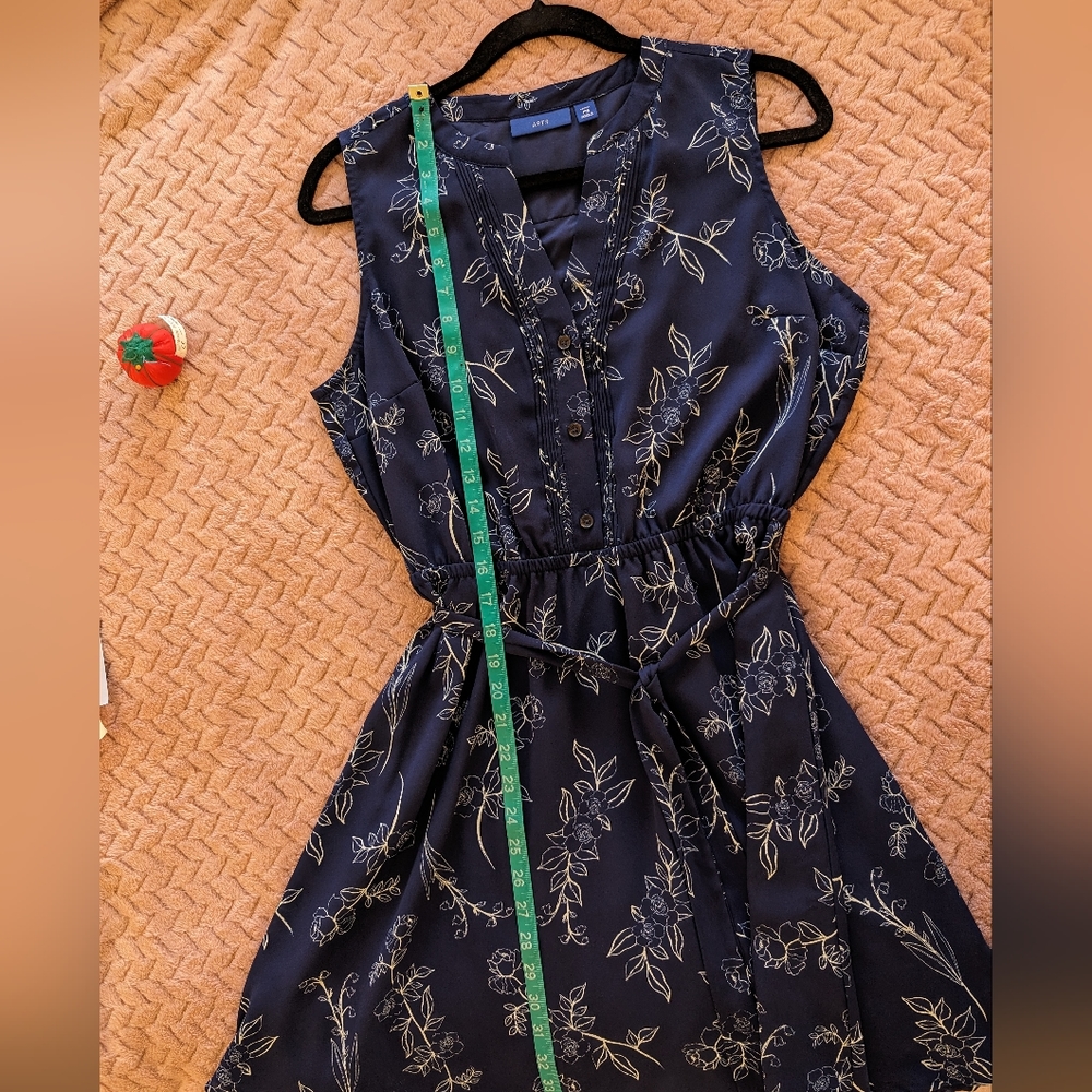 Apt 9 tie waist dress. Petite medium - Picture 6 of 6